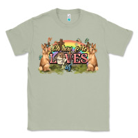 Matcha Oh how he loves us cross Easter Day Classic Tee - HowdyJamesFarm
