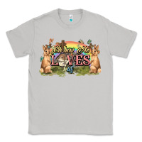 Moon Dust Oh how he loves us cross Easter Day Classic Tee - HowdyJamesFarm