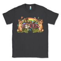 Smoke Oh how he loves us cross Easter Day Classic Tee - HowdyJamesFarm