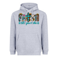Heather Grey faith it till you make it Heavyweight Hoodie - JahusDesignShop