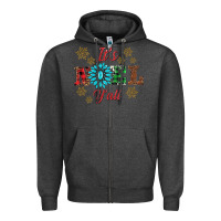 Charcoal Heather it's noel y'all Zipper Hoodie - AdoDesignShop