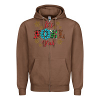 Chestnut it's noel y'all Zipper Hoodie - AdoDesignShop