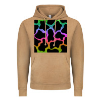 Vintage Camel cow glitter seamless pattern Vintage Hoodie - BundleAndBundleShop