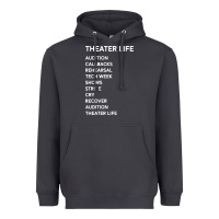 Smoke theater life funny Heavyweight Hoodie - DesigneFamous