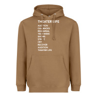 Toasted Coconut theater life funny Heavyweight Hoodie - DesigneFamous