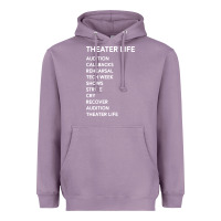Lavender theater life funny Heavyweight Hoodie - DesigneFamous