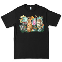 Black Easter Day wine glasses bunny Premium Tee - HowdyJamesFarm