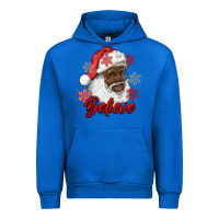 Cobalt african american santa believe Urban Hoodie - RanaPortraitStore