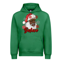Emerald african american santa believe Urban Hoodie - RanaPortraitStore