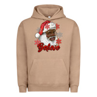 Pigment Burro african american santa believe Urban Hoodie - RanaPortraitStore