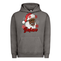 African American Santa Believe Urban Hoodie | Teevron