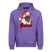 Tulip african american santa believe Urban Hoodie - RanaPortraitStore