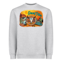 Heather Grey desert vibes Heavyweight Sweatshirt - AdoDesignShop
