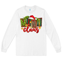 White christmas mini claus Long Sleeve Tee - FaDigitalArtStudio