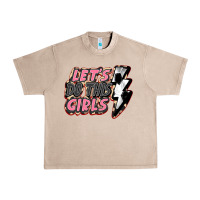 Let's Do This Girls Soccer Urban Heavy Tee | Teevron