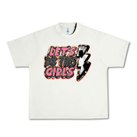 Pistachio let's do this girls soccer Urban Heavy Tee - FaDigitalArtStudio