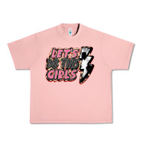 Salmon let's do this girls soccer Urban Heavy Tee - FaDigitalArtStudio