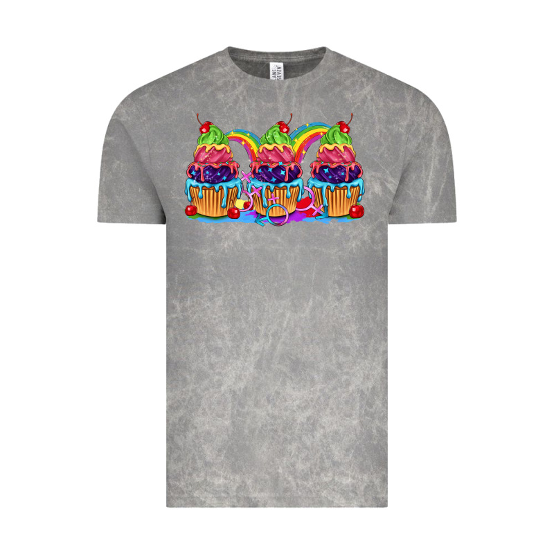 Pride Cupcake Vintage Tee by FaDigitalArtStudio | Teevron