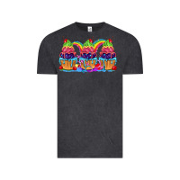 Vintage Black Pride cupcake Vintage Tee - FaDigitalArtStudio