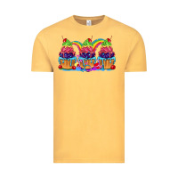 Vintage Mustard Pride cupcake Vintage Tee - FaDigitalArtStudio