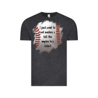 Vintage Black I Just Want To Eat Nachos and Tell The Umpire He's Blind Vintage Tee - Jasminsmagicworld