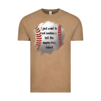 Vintage Coffee I Just Want To Eat Nachos and Tell The Umpire He's Blind Vintage Tee - Jasminsmagicworld