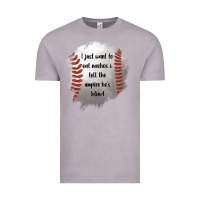 Vintage Zinc I Just Want To Eat Nachos and Tell The Umpire He's Blind Vintage Tee - Jasminsmagicworld