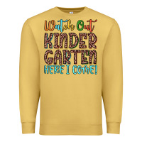 Antique Gold watch out kindergarten here i come! Premium Sweatshirt - JahusDesignShop