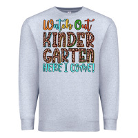 Heather Grey watch out kindergarten here i come! Premium Sweatshirt - JahusDesignShop