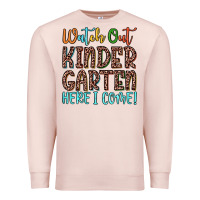 Pale Pink watch out kindergarten here i come! Premium Sweatshirt - JahusDesignShop