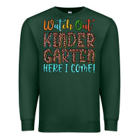 Sports Green watch out kindergarten here i come! Premium Sweatshirt - JahusDesignShop