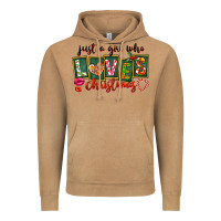 Vintage Camel Just A Girl Who Loves Christmas Vintage Hoodie - FaDigitalArtStudio