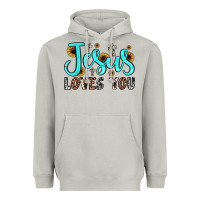 Moon Dust jesus loves you Heavyweight Hoodie - JahusDesignShop