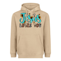 Mushroom jesus loves you Heavyweight Hoodie - JahusDesignShop