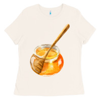 Bone honeypot and honeydipper fa element Ladies Tee - FaDigitalArtStudio
