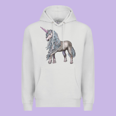 Unicorn Premium Hoodie Designed By Lillyallendesigns