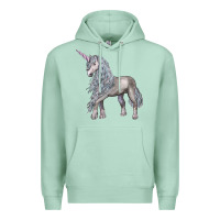 Seafoam Unicorn Premium Hoodie - LillyAllenDesigns