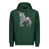 Sports Green Unicorn Premium Hoodie - LillyAllenDesigns