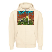 Sandshell cactus gemstone Zipper Hoodie - AdoDesignShop