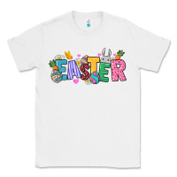 White Western Easter day Classic Tee - HowdyJamesFarm