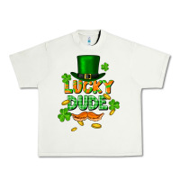 Pistachio lucky dude St. Patricks Day Urban Heavy Tee - FaDigitalArtStudio