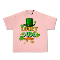 Salmon lucky dude St. Patricks Day Urban Heavy Tee - FaDigitalArtStudio