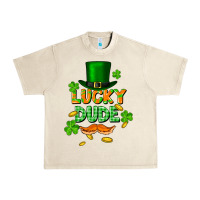 Lucky Dude St. Patricks Day Urban Heavy Tee | Teevron