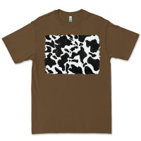 Cacao distressed black glitter cowhide pattern Premium Tee - RanaPortraitStore