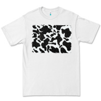 White distressed black glitter cowhide pattern Premium Tee - RanaPortraitStore