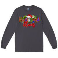 Smoke Christmas Grandma Claus Long Sleeve Tee - FaDigitalArtStudio