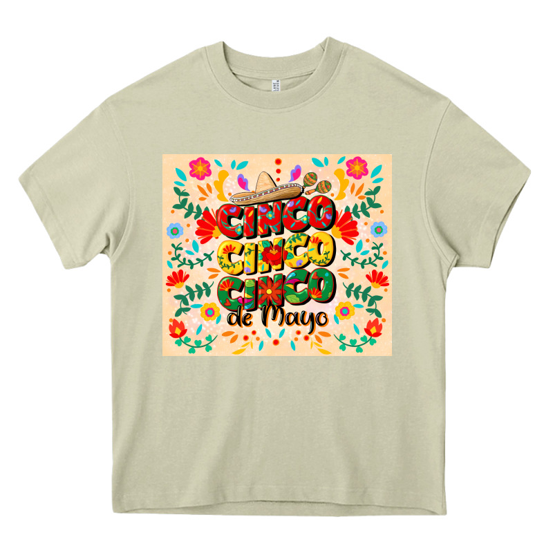 Cinco Cinco Cinco De Mayo Heavy Core Tee by CowGirlArtShop | Teevron