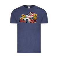 Vintage Denim Kentucky 4th of July Vintage Tee - FaDigitalArtStudio