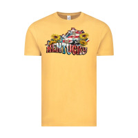 Vintage Mustard Kentucky 4th of July Vintage Tee - FaDigitalArtStudio
