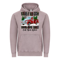 Vintage Zinc Farm Fresh Christmas Trees Cut Your Own Vintage Hoodie - FaDigitalArtStudio